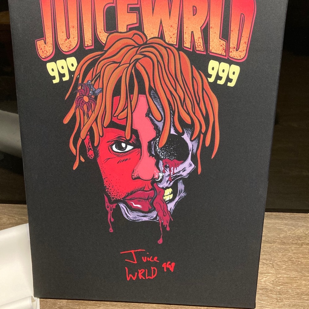 Juice World 999 framed canvas